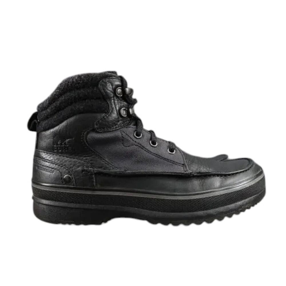 Sorel Shoes Mens 8 Boots Lace Up Kingston Peak Leather Waterproof Winter Chukka